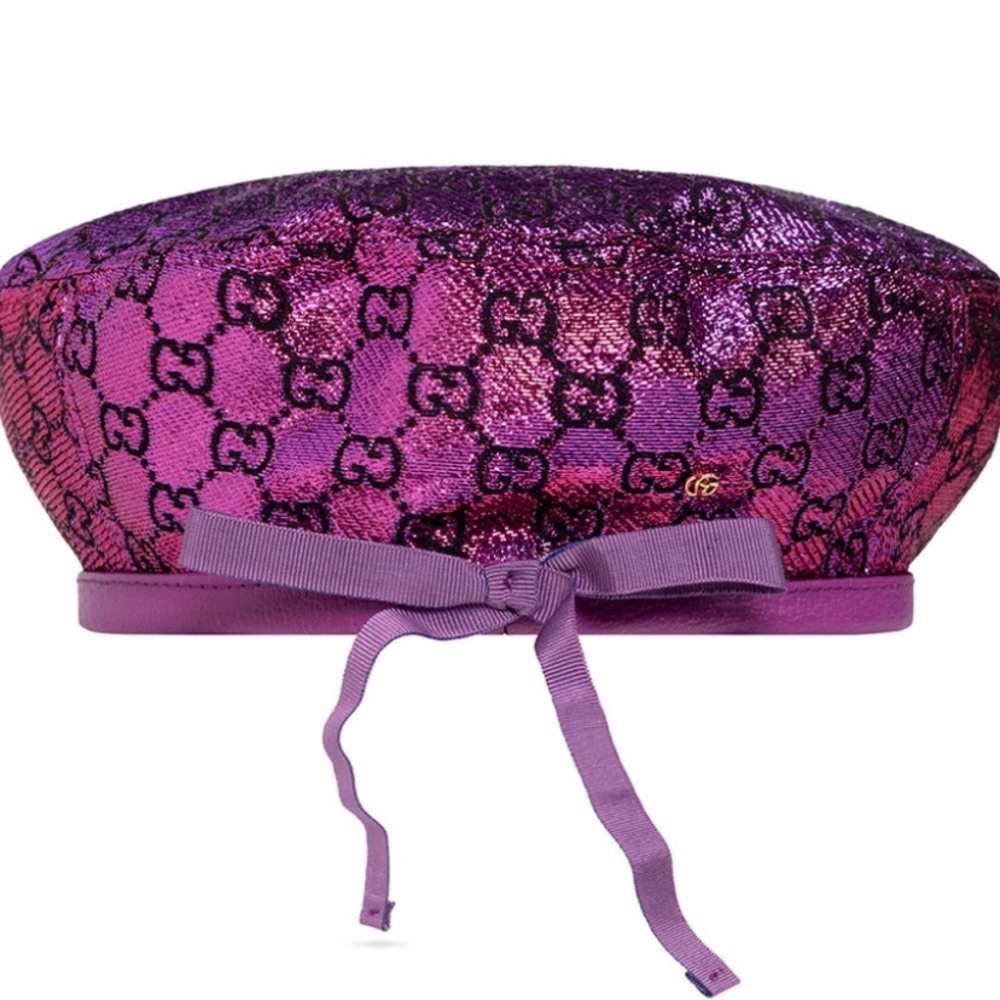 Gucci Metallic Beret